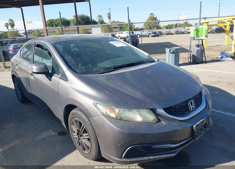 2013 HONDA CIVIC LX VIN: 19XFB2F52DE247312