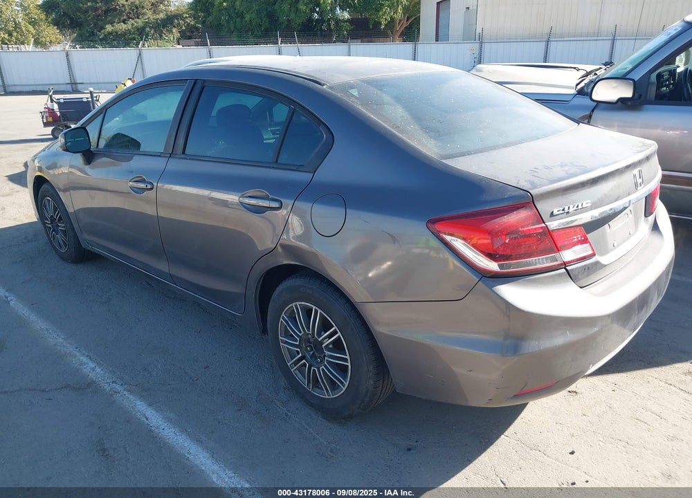 2013 HONDA CIVIC LX VIN: 19XFB2F52DE247312