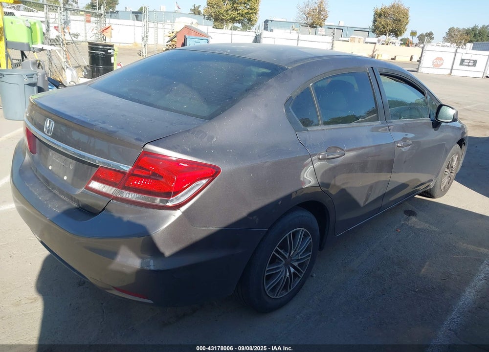 2013 HONDA CIVIC LX VIN: 19XFB2F52DE247312