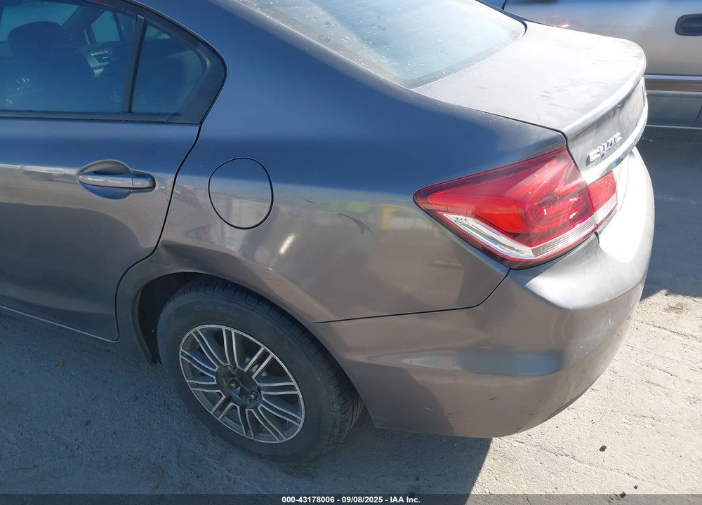 2013 HONDA CIVIC LX VIN: 19XFB2F52DE247312