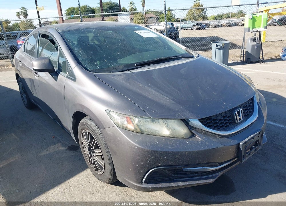 2013 HONDA CIVIC LX VIN: 19XFB2F52DE247312