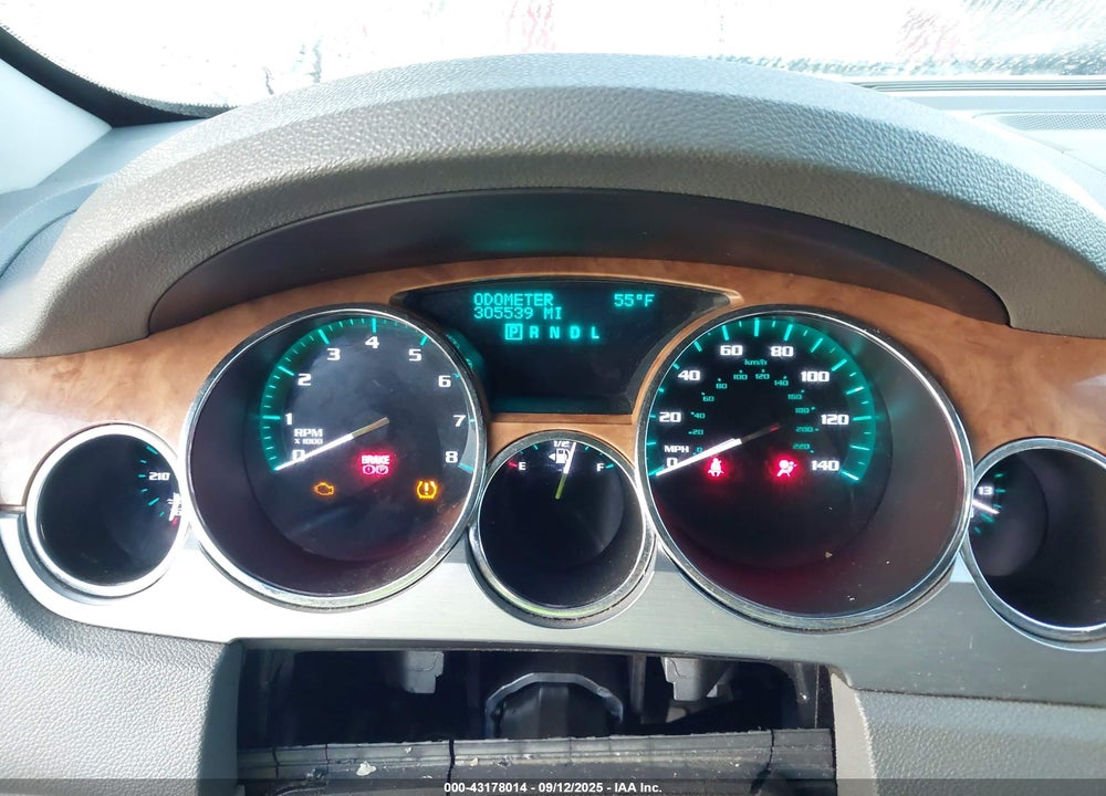 2012 BUICK ENCLAVE VIN: 5GAKRDEDXCJ111964