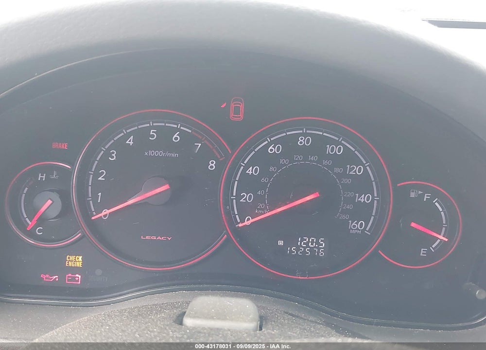 2006 SUBARU LEGACY VIN: 4S3BL676466201533