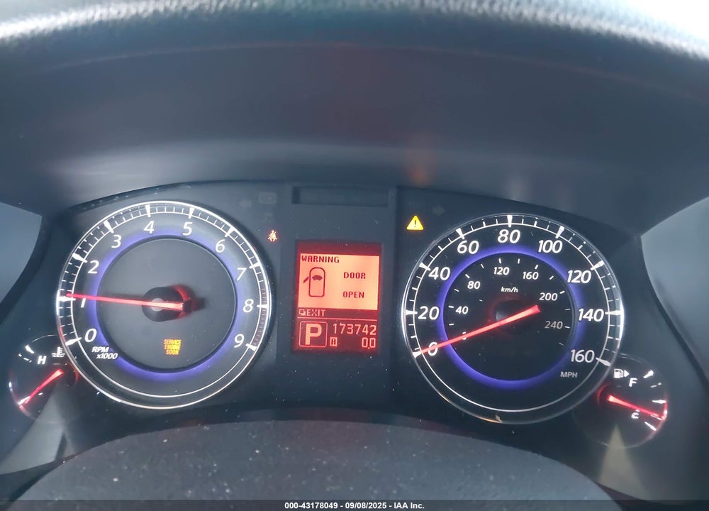 2008 INFINITI EX35 VIN: JNKAJ09E78M303750