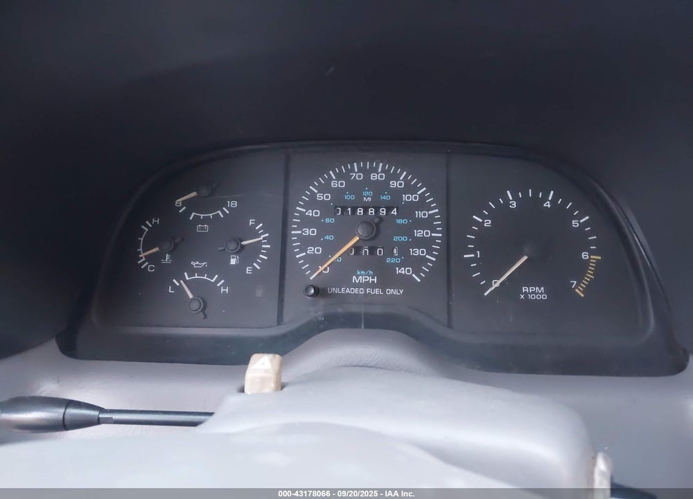 1990 CHRYSLER LEBARON VIN: 1C3XJ4538LG432700