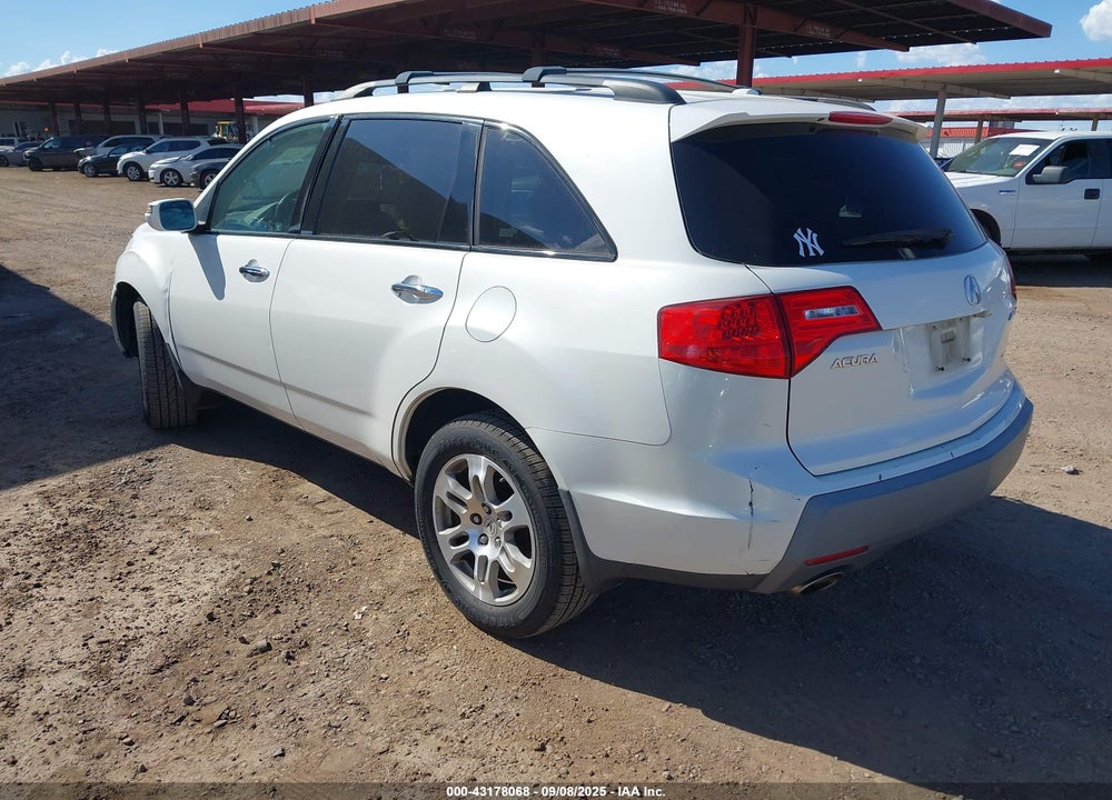 2008 ACURA MDX VIN: 2HNYD28498H551085
