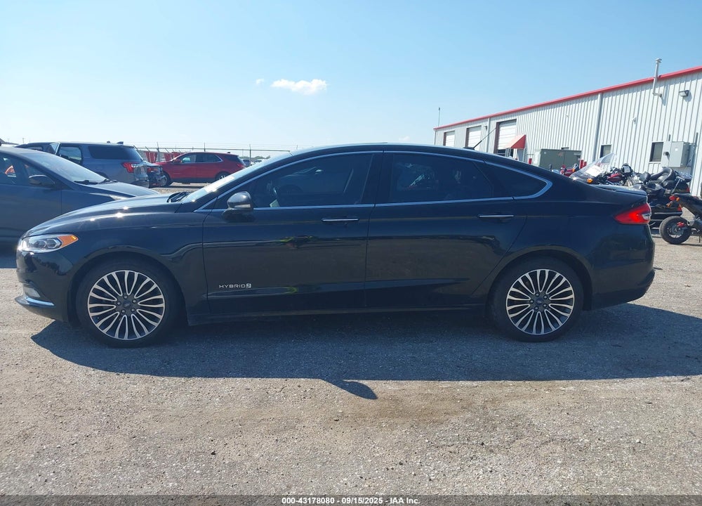 2018 FORD FUSION HYBRID TITANIUM VIN: 3FA6P0RU9JR138199