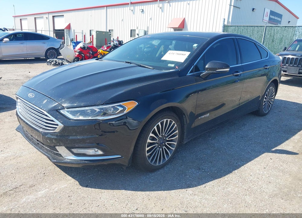 2018 FORD FUSION HYBRID TITANIUM VIN: 3FA6P0RU9JR138199