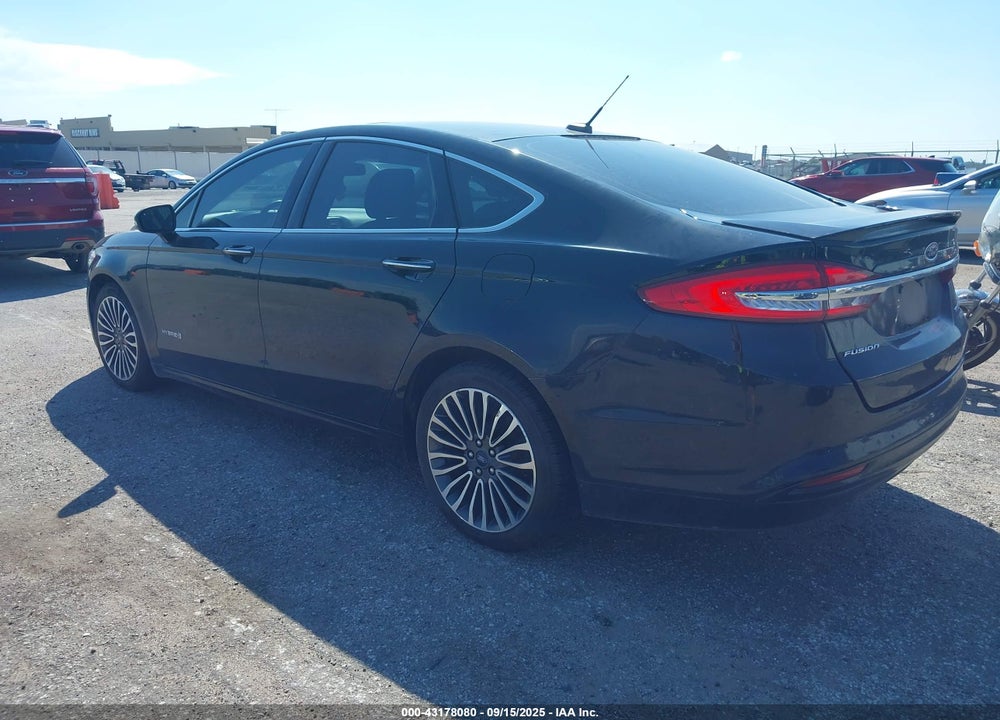 2018 FORD FUSION HYBRID TITANIUM VIN: 3FA6P0RU9JR138199
