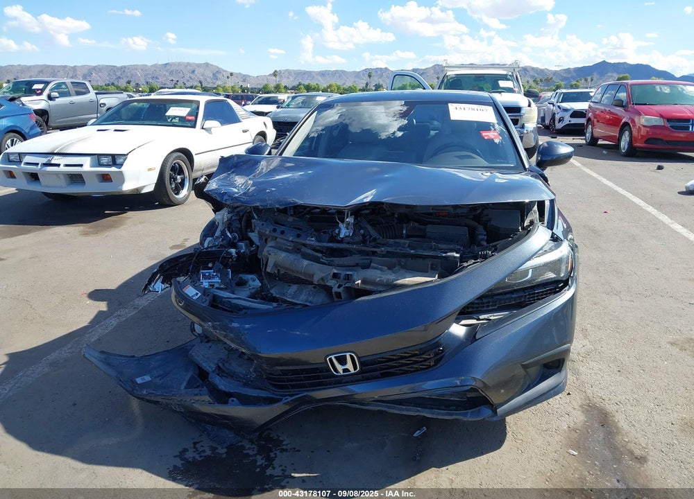 2022 HONDA CIVIC VIN: 2HGFE1F74NH318178