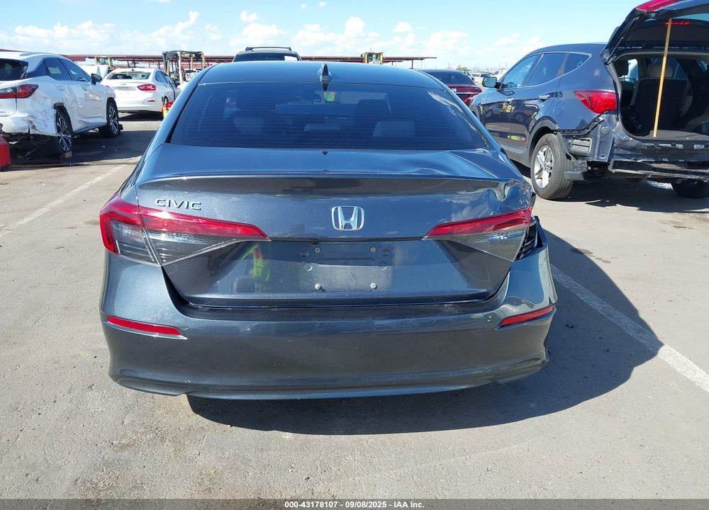 2022 HONDA CIVIC VIN: 2HGFE1F74NH318178