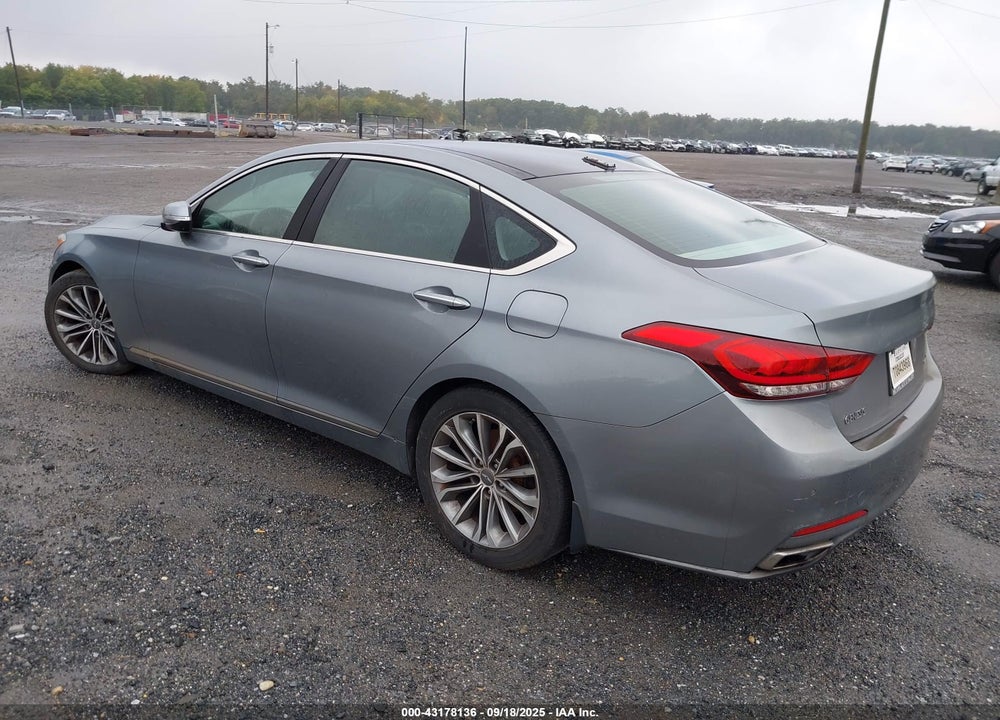 2015 HYUNDAI GENESIS VIN: KMHGN4JEXFU079384