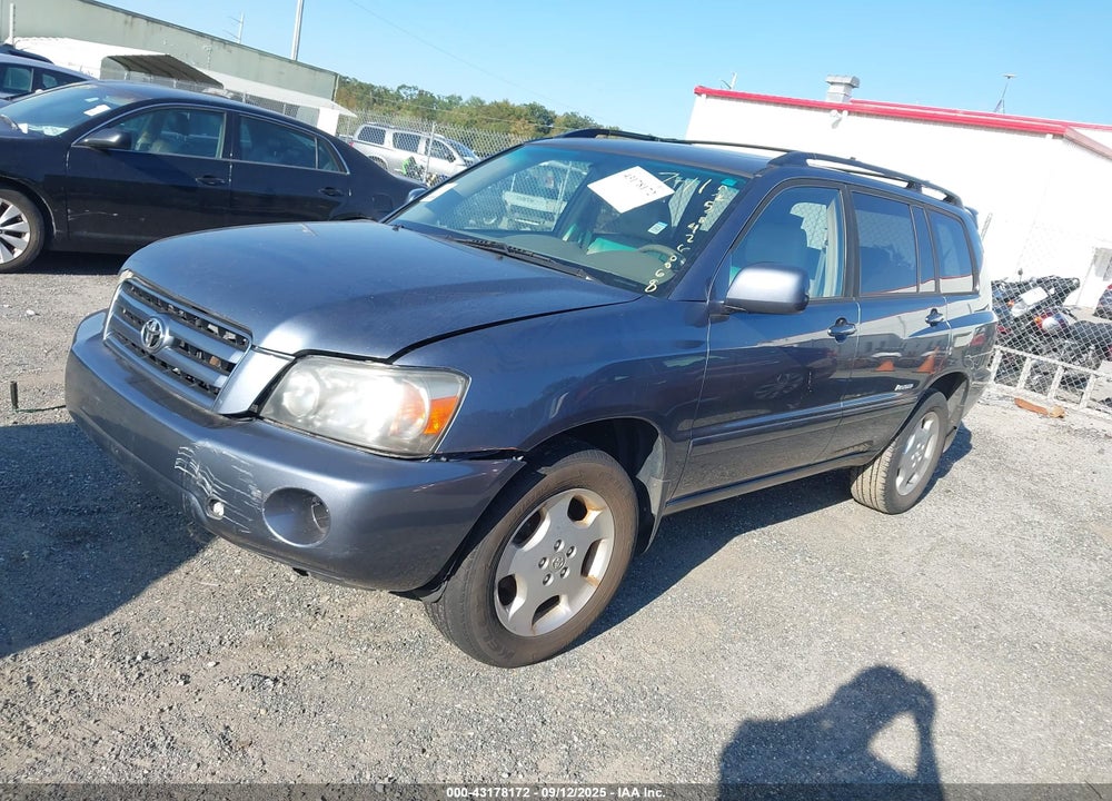 2007 TOYOTA HIGHLANDER LIMITED V6 VIN: JTEEP21A870198367