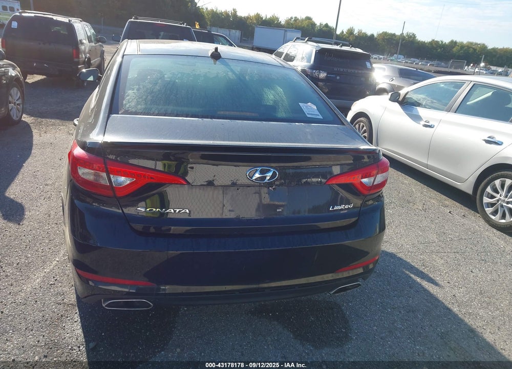 2016 HYUNDAI SONATA LIMITED VIN: 5NPE34AF8GH282800