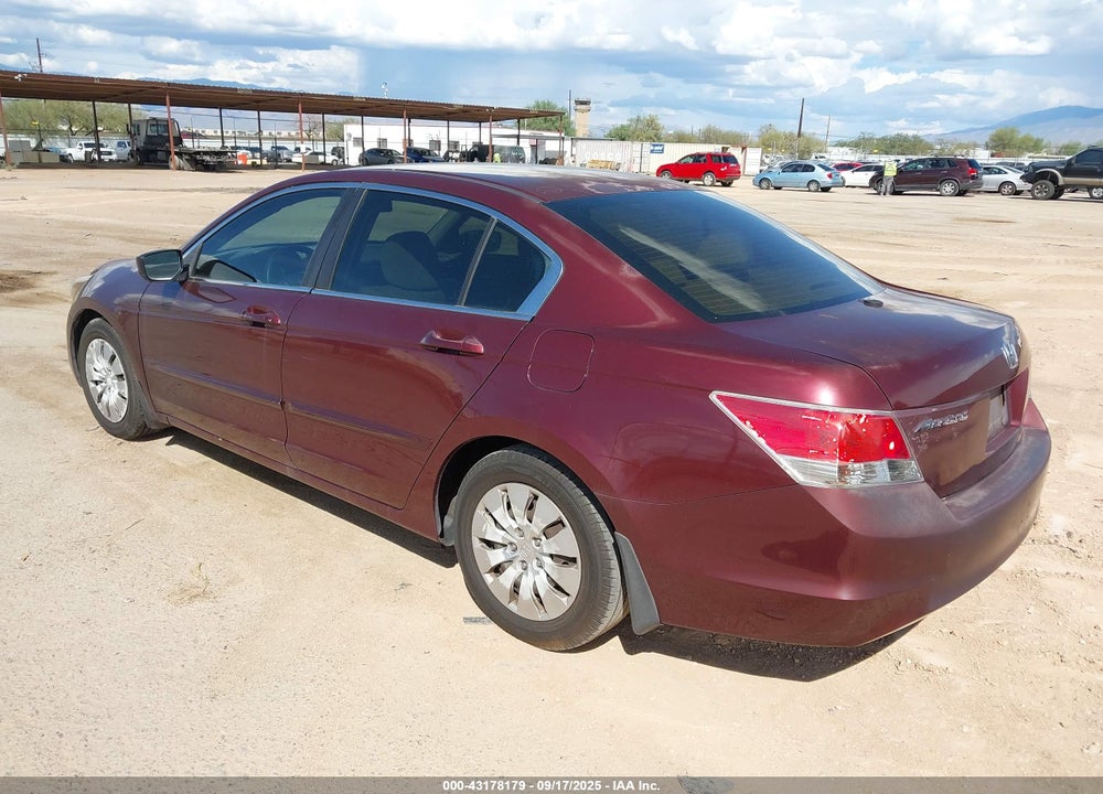2009 HONDA ACCORD VIN: 1HGCP26399A038535