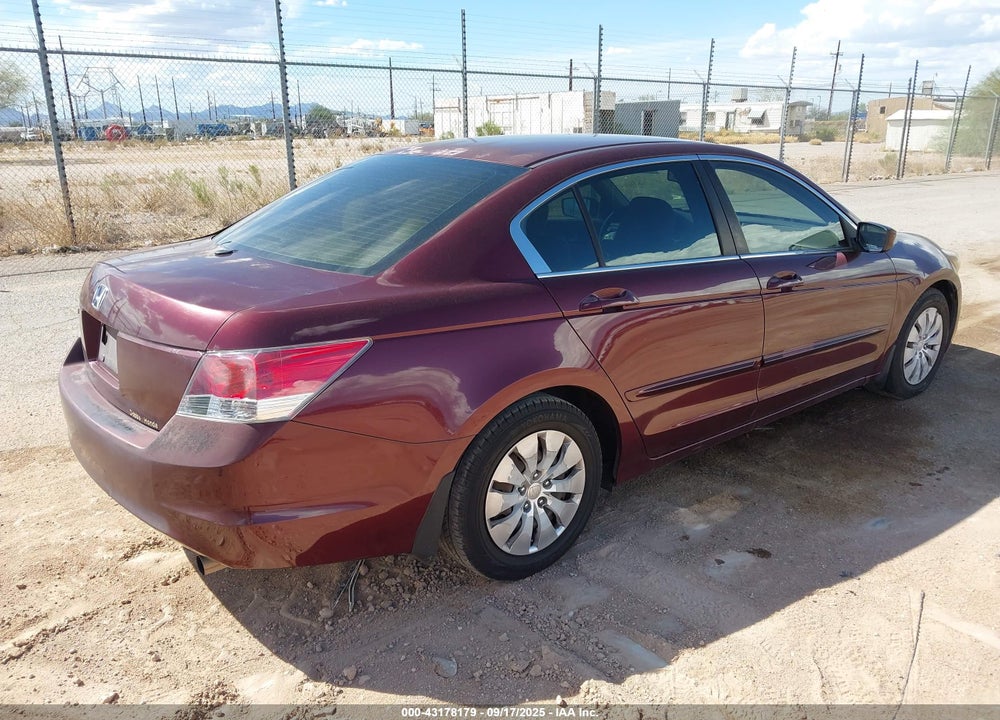 2009 HONDA ACCORD VIN: 1HGCP26399A038535