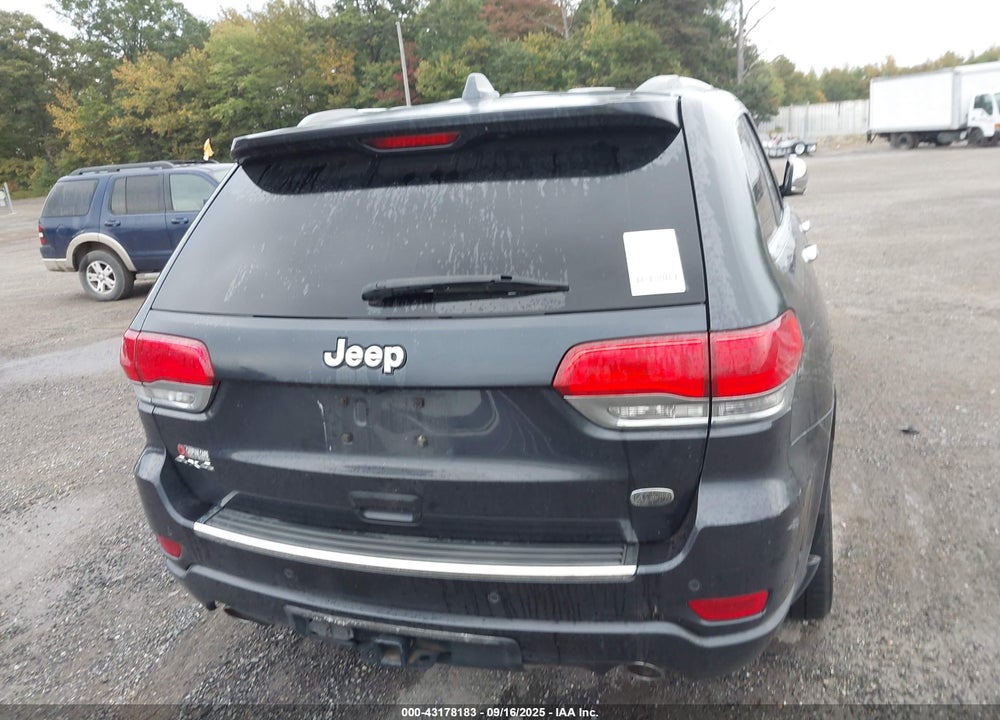 2016 JEEP GRAND CHEROKEE VIN: 1C4RJFCG3GC364602