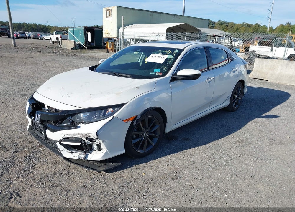2021 HONDA CIVIC EX VIN: SHHFK7H68MU416504