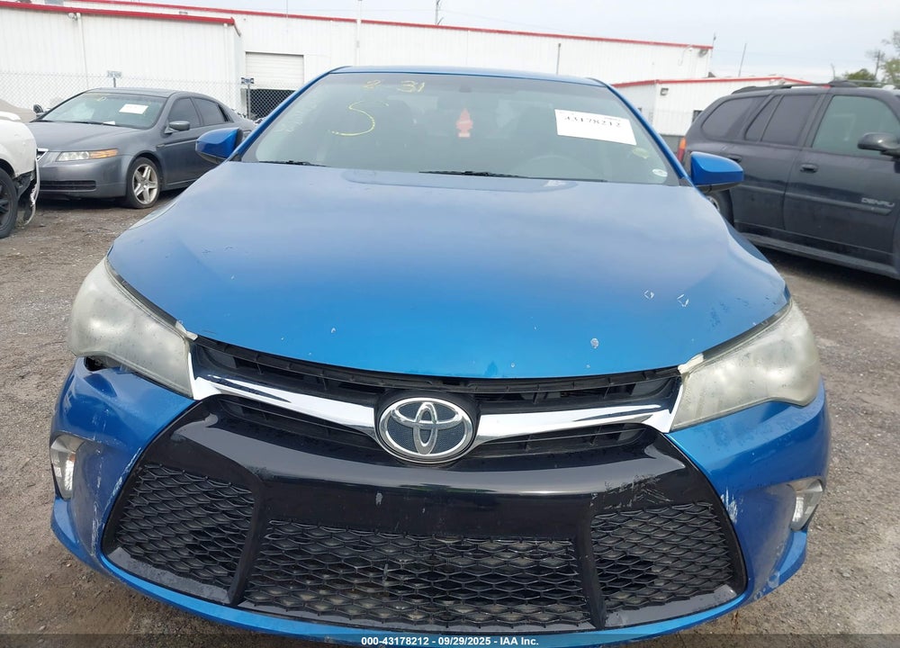 2016 TOYOTA CAMRY SE VIN: 4T1BF1FKXGU565215