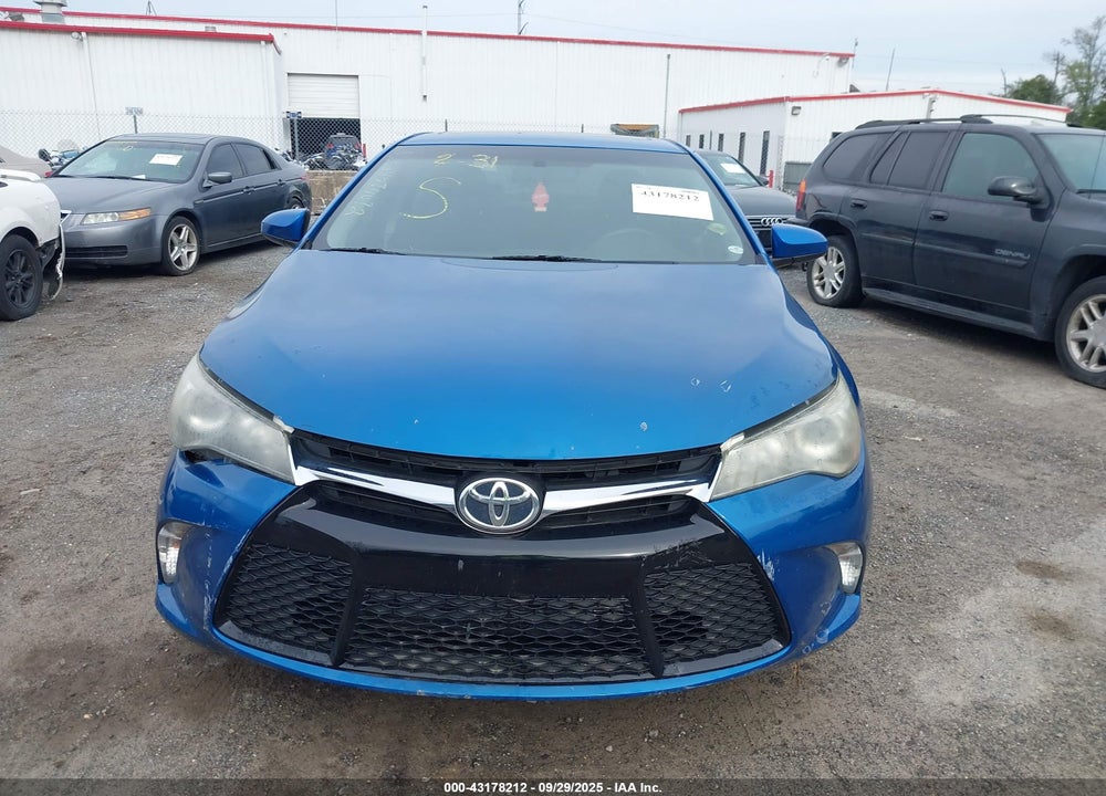 2016 TOYOTA CAMRY SE VIN: 4T1BF1FKXGU565215