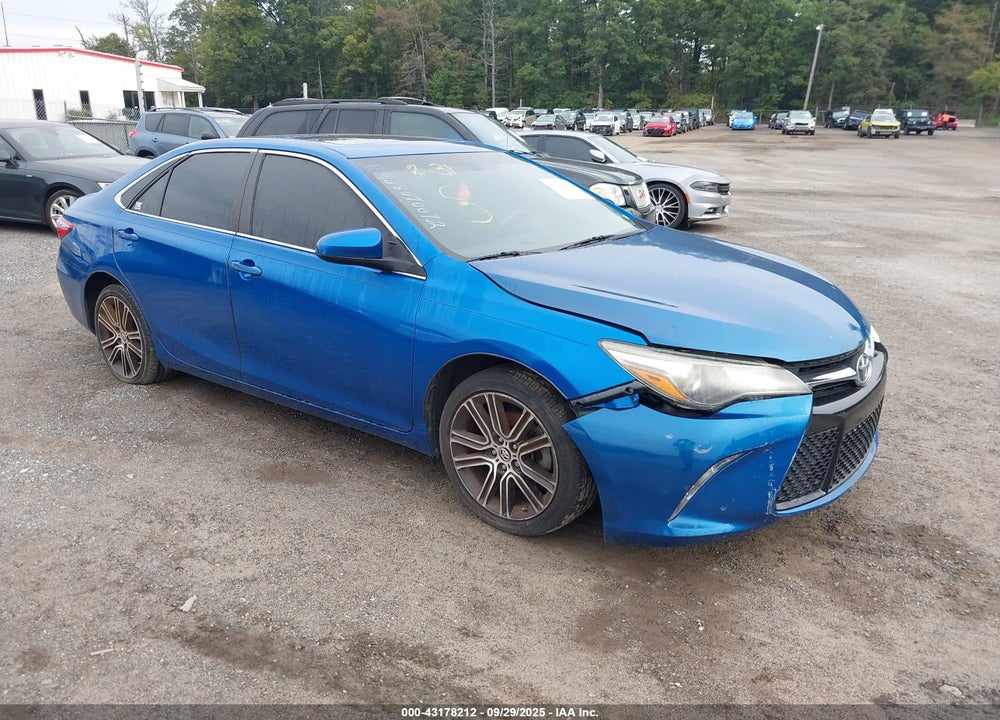 2016 TOYOTA CAMRY SE VIN: 4T1BF1FKXGU565215