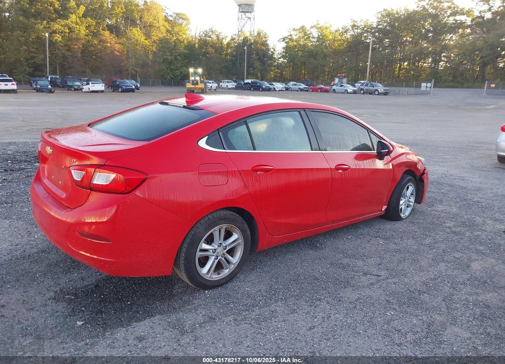 2018 CHEVROLET CRUZE LT AUTO VIN: 1G1BE5SM8J7108536