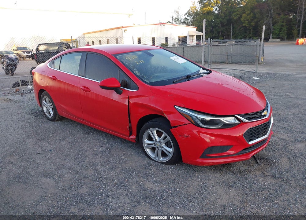 2018 CHEVROLET CRUZE LT AUTO VIN: 1G1BE5SM8J7108536