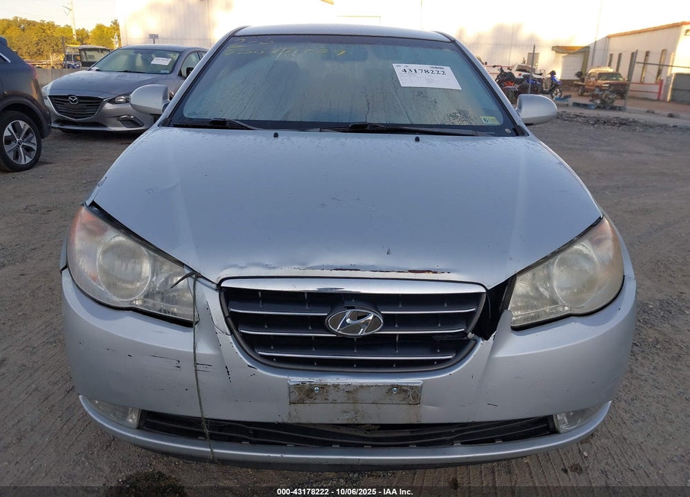2007 HYUNDAI ELANTRA GLS/LIMITED/SE VIN: KMHDU46D67U055882