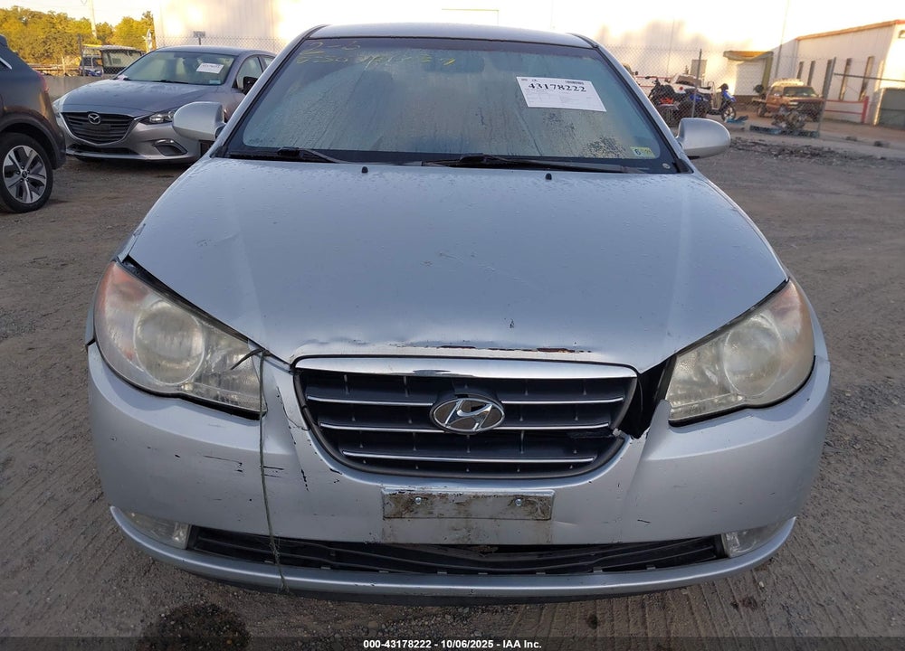 2007 HYUNDAI ELANTRA GLS/LIMITED/SE VIN: KMHDU46D67U055882