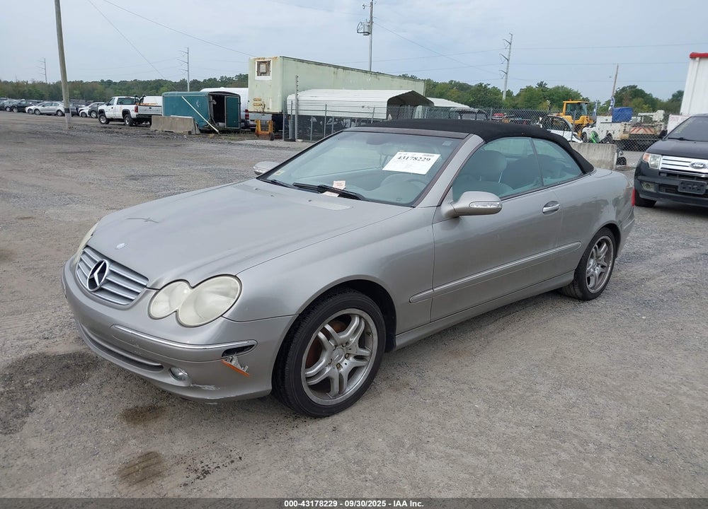 2004 MERCEDES-BENZ CLK 320 VIN: WDBTK65GX4T020954