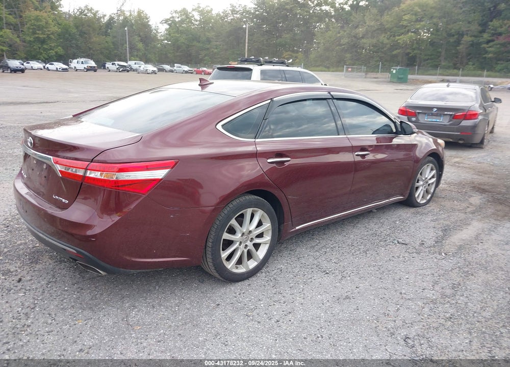 2014 TOYOTA AVALON VIN: 4T1BK1EBXEU134562