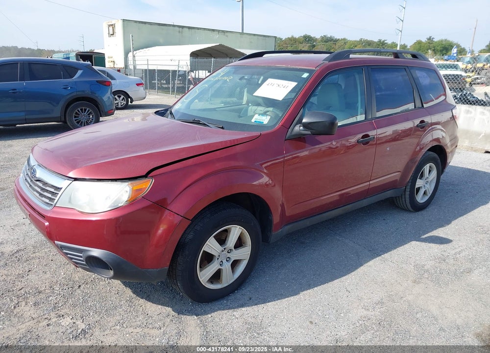 2010 SUBARU FORESTER VIN: JF2SH6BC5AH902322