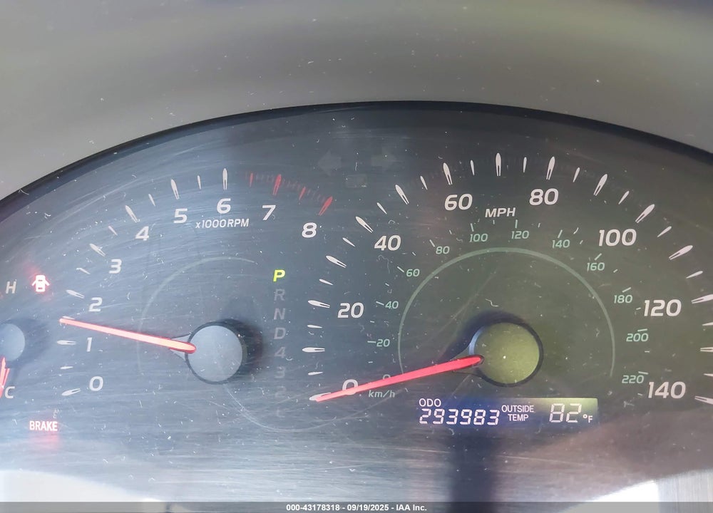 2008 TOYOTA CAMRY LE VIN: 4T4BE46K88R044716
