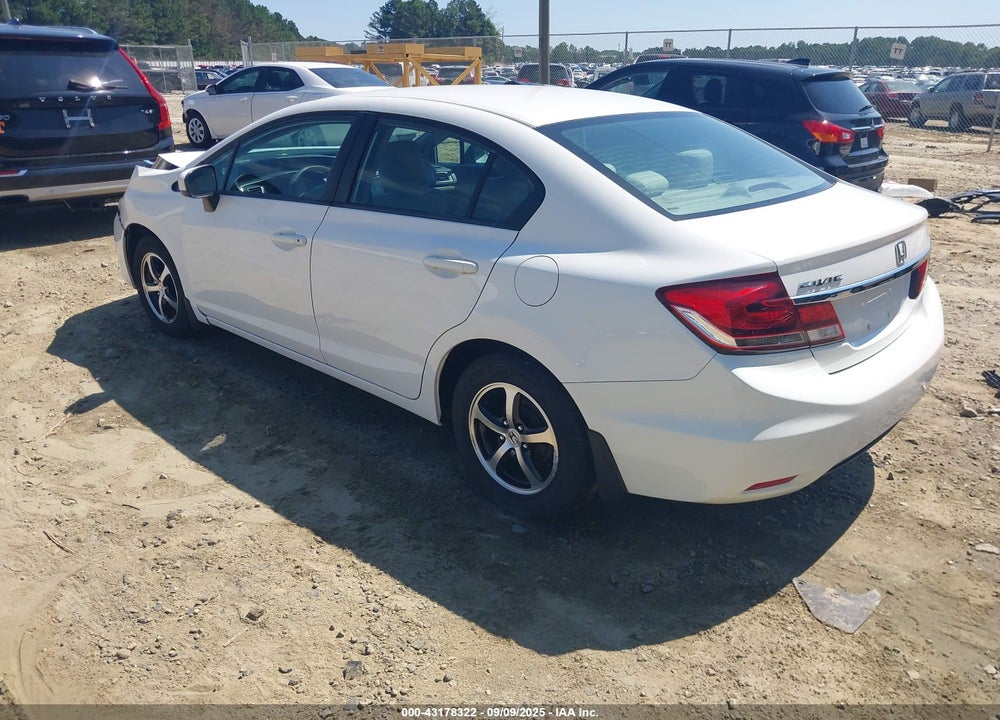 2015 HONDA CIVIC VIN: 19XFB2F71FE010072