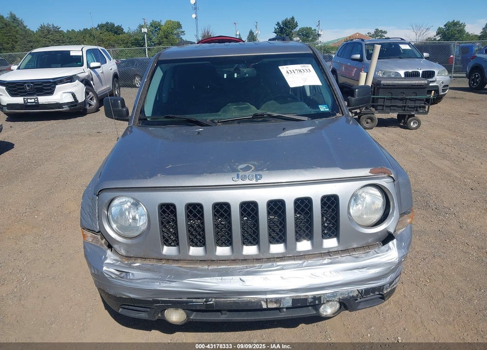 2016 JEEP PATRIOT VIN: 1C4NJRFBXGD626416