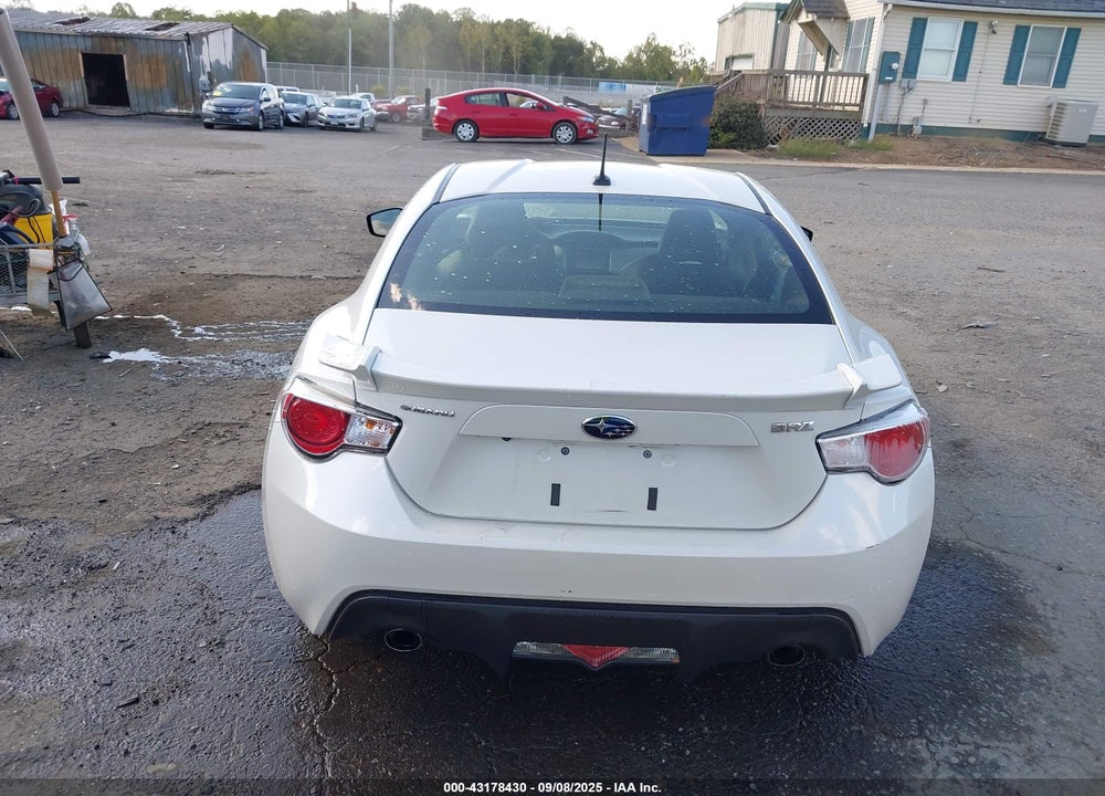 2013 SUBARU BRZ LIMITED VIN: JF1ZCAC11D2603161