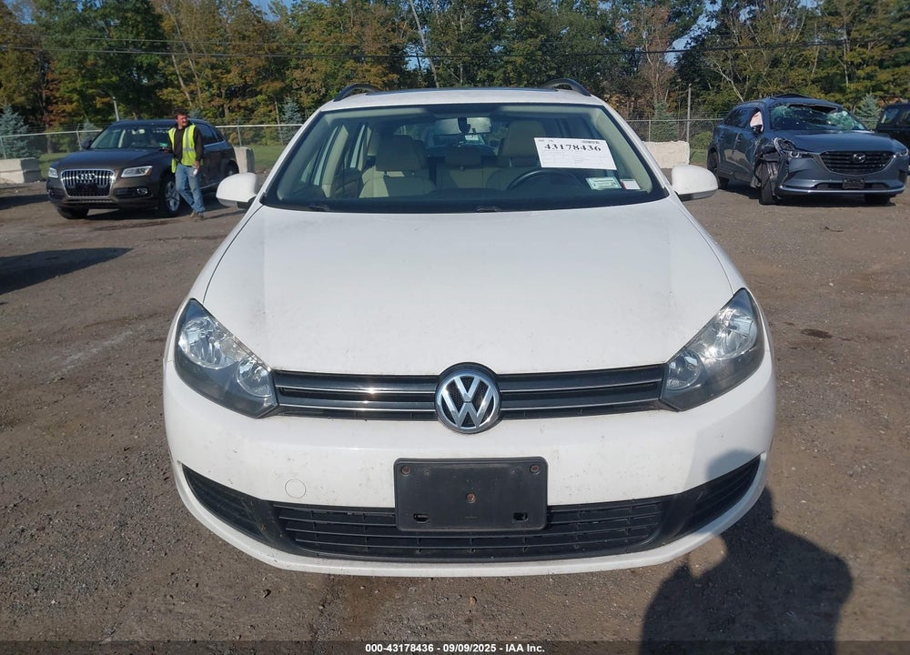2012 VOLKSWAGEN JETTA SPORTWAGEN 2.5L SE VIN: 3VWPP7AJ7CM708626