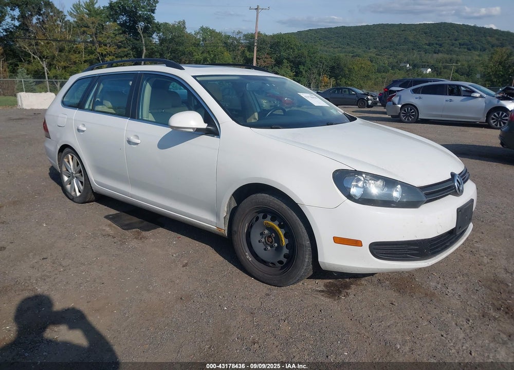 2012 VOLKSWAGEN JETTA SPORTWAGEN 2.5L SE VIN: 3VWPP7AJ7CM708626