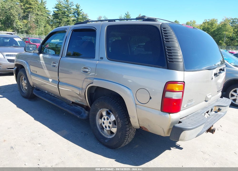 2003 CHEVROLET TAHOE LT VIN: 1GNEK13T43J214653