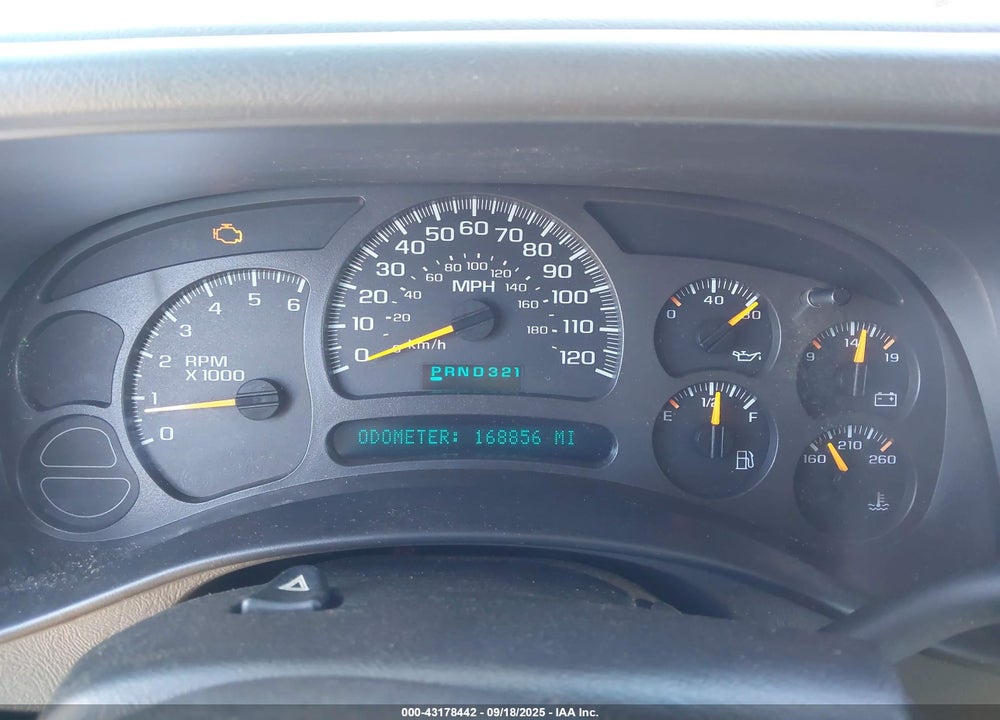 2003 CHEVROLET TAHOE LT VIN: 1GNEK13T43J214653