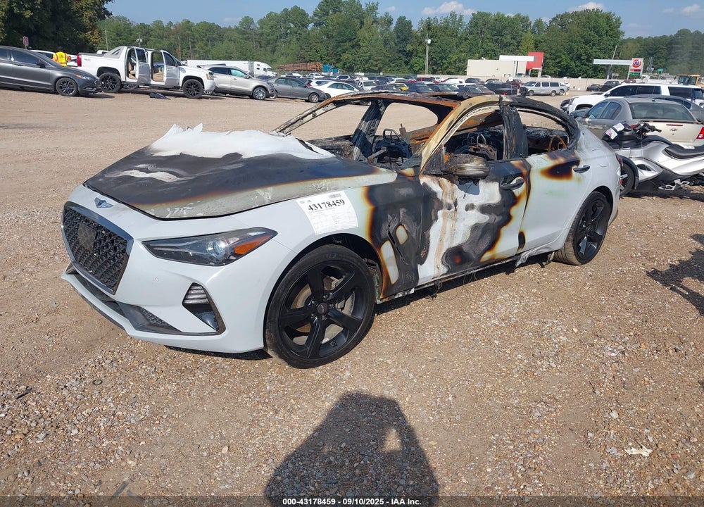 2019 GENESIS G70 2.0T ADVANCED VIN: KMTG44LA3KU027172