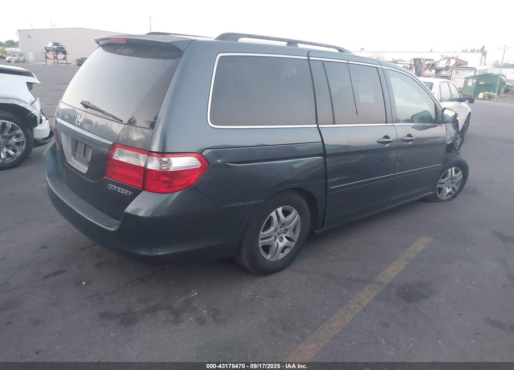 2005 HONDA ODYSSEY EX VIN: 5FNRL38415B400696