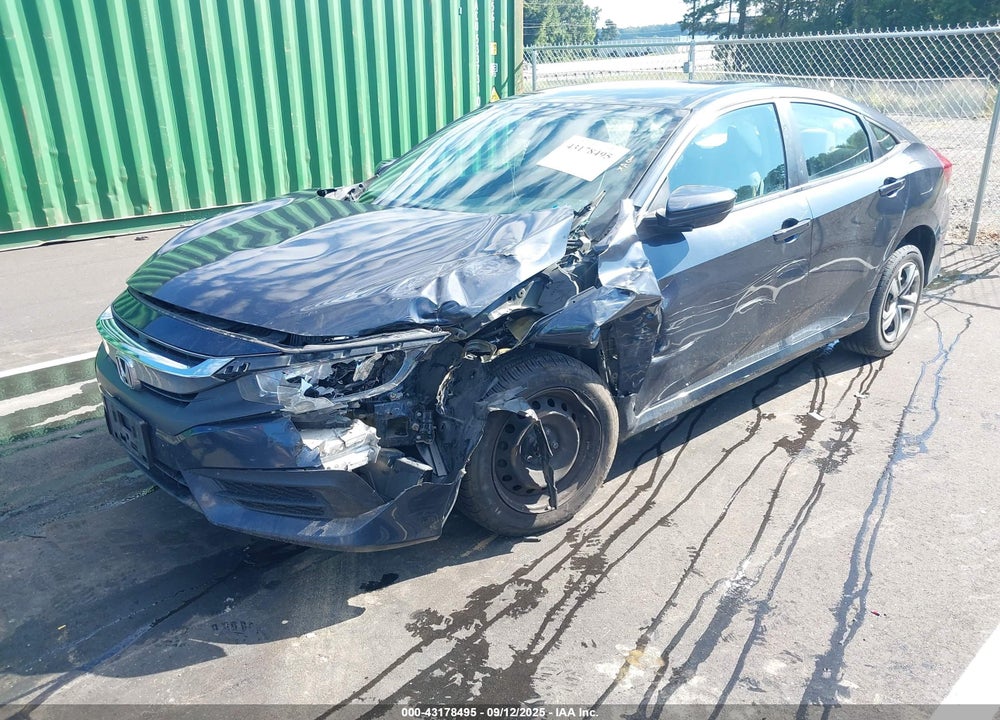 2017 HONDA CIVIC VIN: 2HGFC2F57HH572918