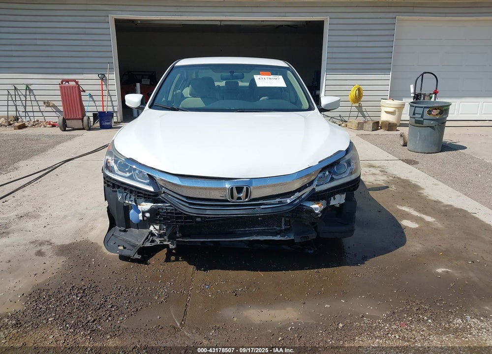 2016 HONDA ACCORD LX VIN: 1HGCR2F30GA206814