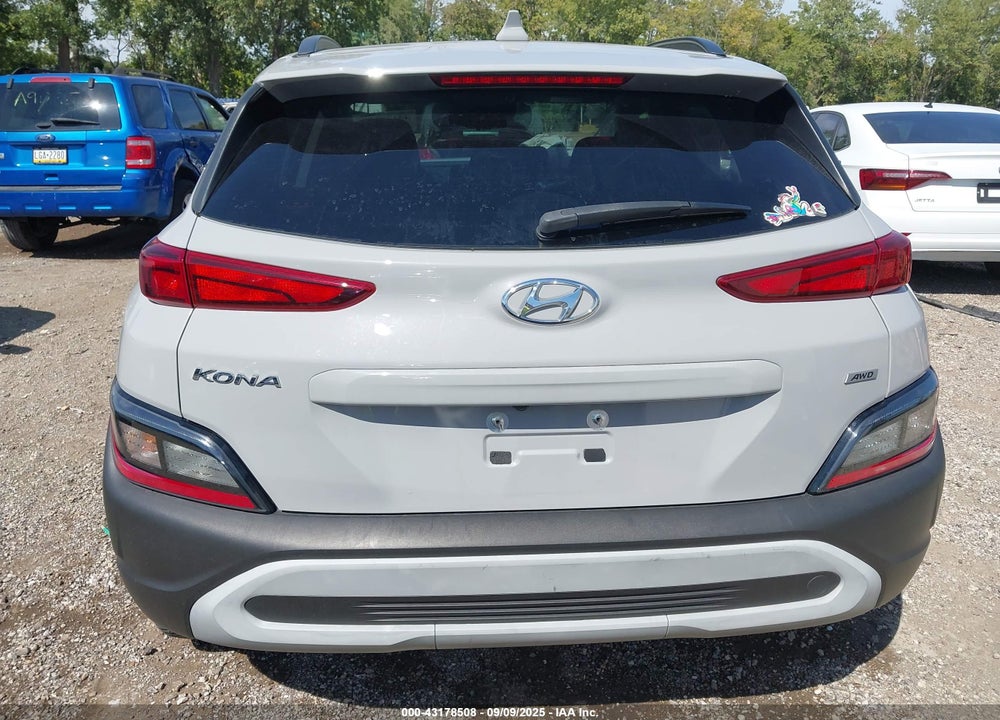 2022 HYUNDAI KONA VIN: KM8K3CAB8NU855218