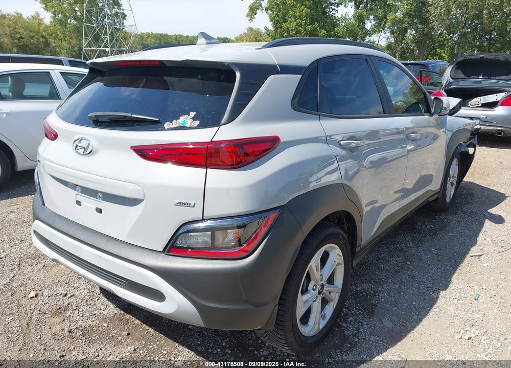 2022 HYUNDAI KONA VIN: KM8K3CAB8NU855218