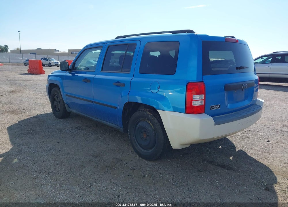 2009 JEEP PATRIOT SPORT VIN: 1J4FT28B09D206079