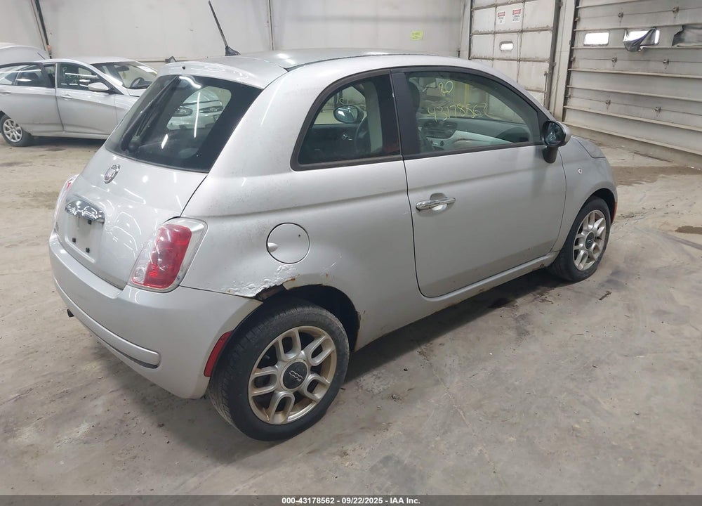2012 FIAT 500 VIN: 3C3CFFAR7CT123947