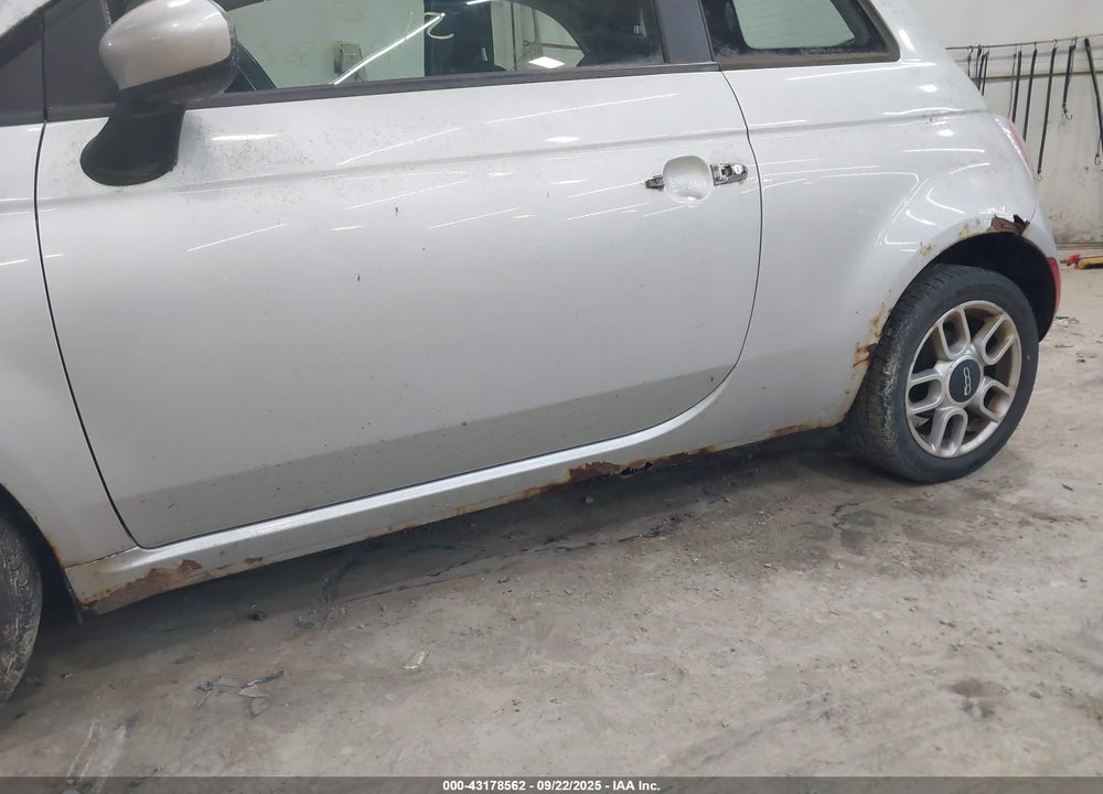 2012 FIAT 500 VIN: 3C3CFFAR7CT123947