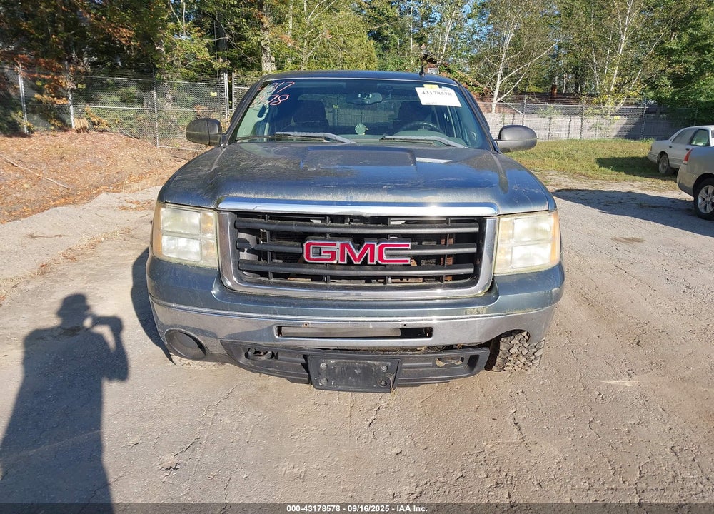 2009 GMC SIERRA 1500 SL VIN: 3GTEK13C79G145122
